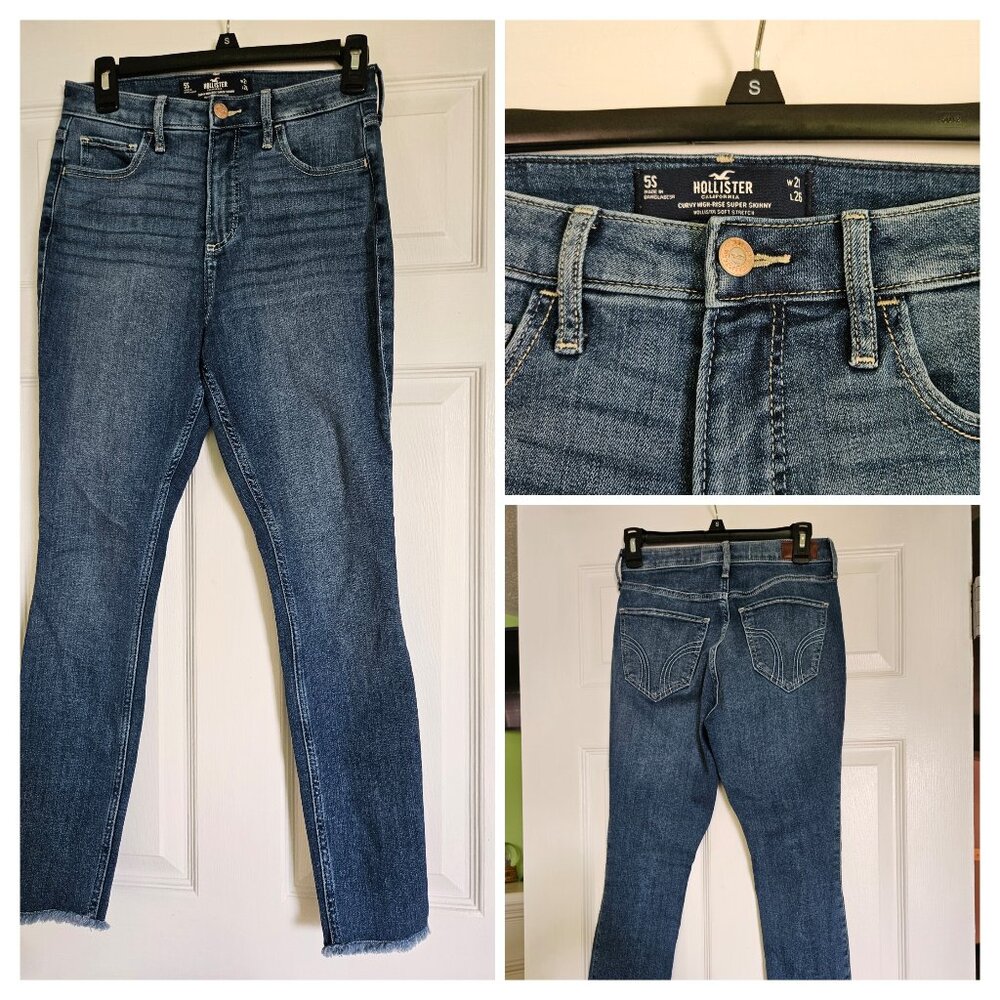 Women's Hollister Curvy High Rise Super Skinny size 5s